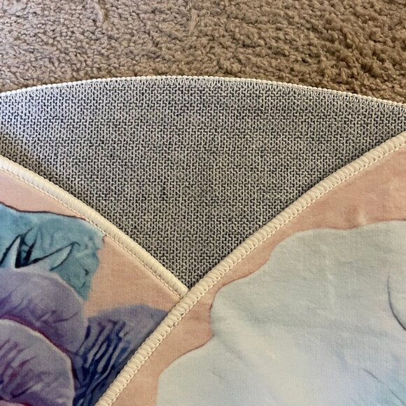 39" Flowered Area Rug - Picture 3 of 3